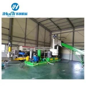 PE PVC Scrap Plastic Recycling Pelletizing Extruder Machine Line Woven PP Bag Making ...