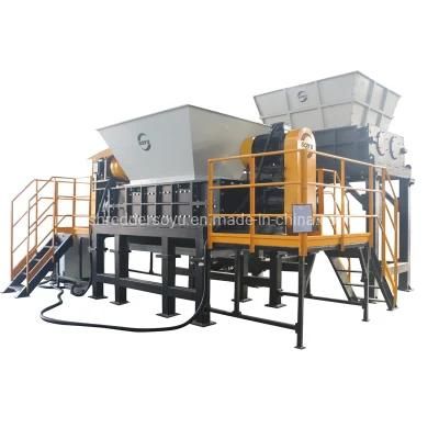 Recycling Machine Two Shaft Waste Plastic Double Shaft Production Shredder