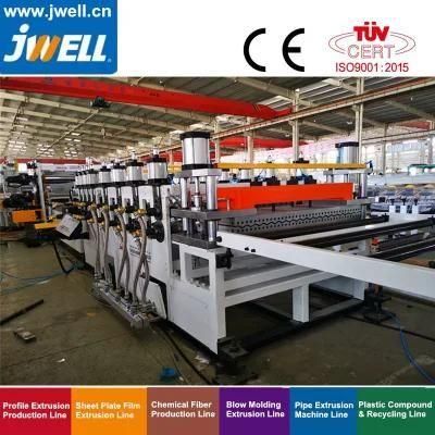 China PP Corrugated Sheet Extrusion Line/Extruder/Machine by Jwell