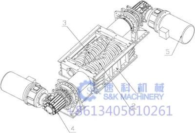 Soundproof Good Quality Wood Shredder