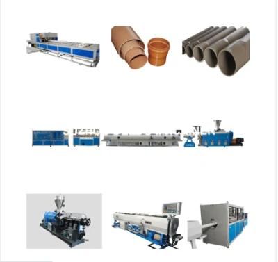 PVC Protective Pipe Electrical Cable Wire Tube Making Machine