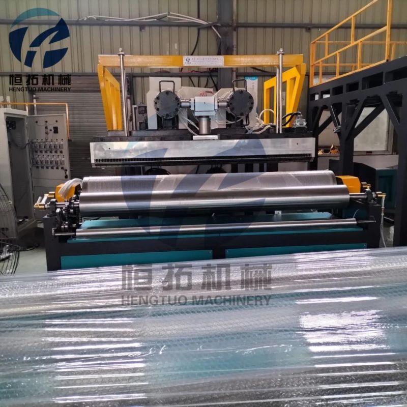 PE Air Bubble Wrap Film Making Machine Shockproof Waterproof Wrap Sheet Roll Extrusion Machine Hengtuo Machinery