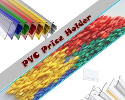 Plastic PVC Profile Tape Extrusion Machine for Supermarket Price Label Use