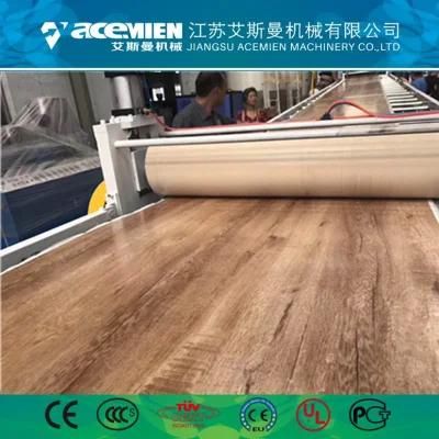 2mm 8mm Waterproof Plastic WPC Flooring Board Profile Extrusion Making Machine