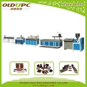 Integrated Window/Decking/Ceiling/Baseboard/Concrete/Building Profile Production Line