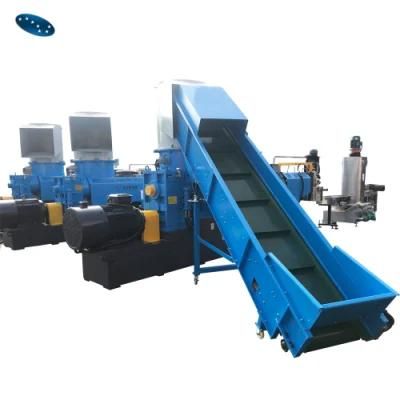 Plastic Film Recycling Line Pelletizing Machine with Schneider Conatctor