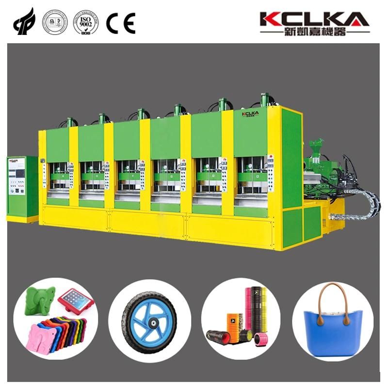 Brand New Full Automatic Foam EVA Double Color Injection Molding Machine with CE Certification