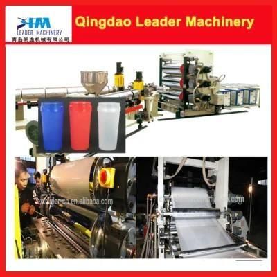 PP PS Thermoforming Sheet Extrusion Machine, Plastic Cup Making Machine