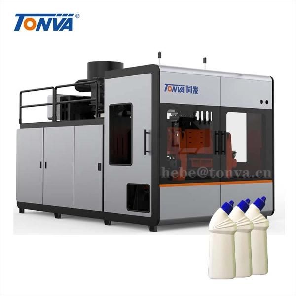 Tonva Harpic Toilet Cleaner Bottle Making Blowing Extrusion Blow Molding Machine Low Price