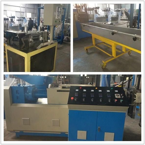 Double Screw ABS HDPE PE LDPE PP Recycling Pelletizing Machine