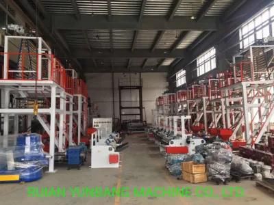 High Speed ABA 3 Layer Biodegradable HDPE LDPE PE Film Blowing Machine Sets