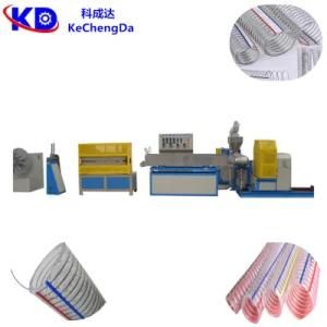 Steel Wire Reinforced PVC Spiral Extension Retractable Suction Hose Extrusion Machine Line