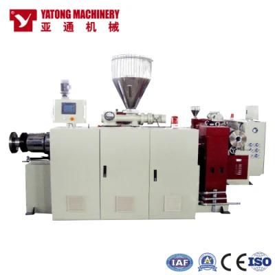 Yatong Double Screw Extruder PVC Plastic Extrusion with Film Packing