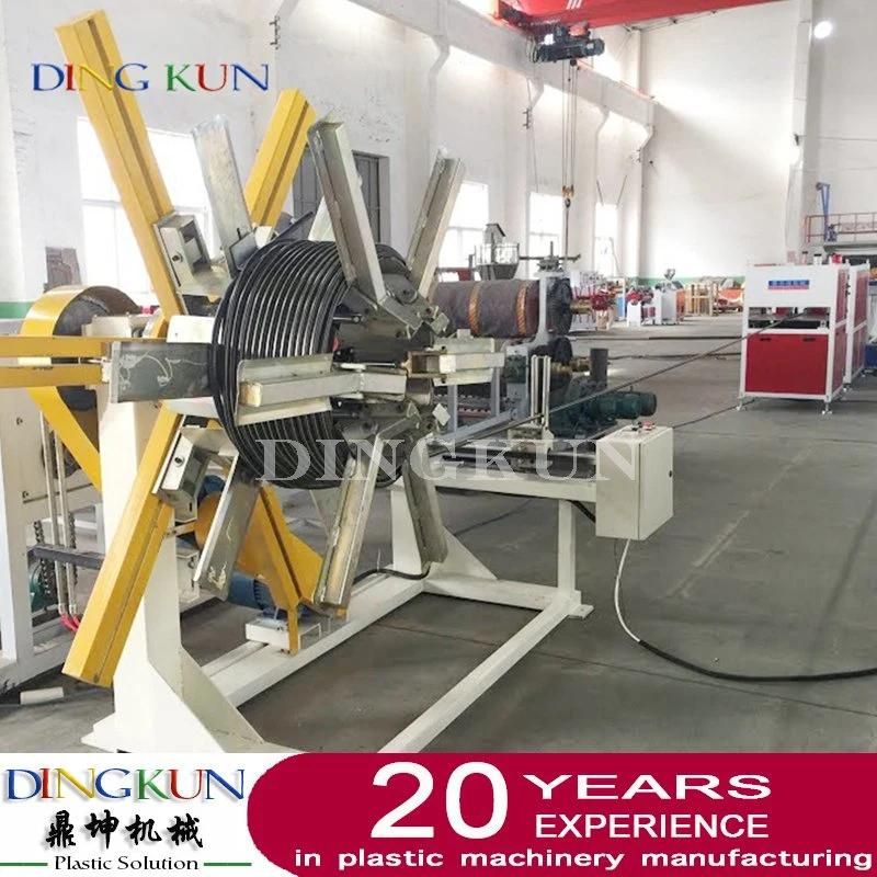 450mm Big Diameter HDPE Pipe Extrusion Line / PE Pipe Making Machine