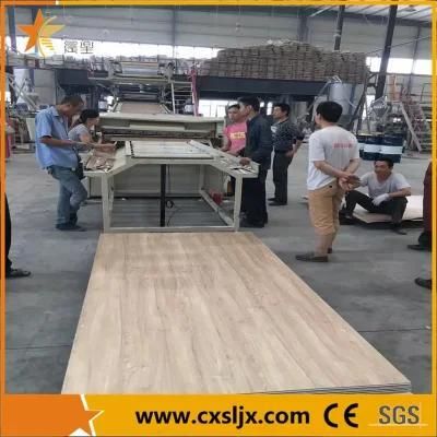 Plastic PVC Imitation Marble Board Production Line