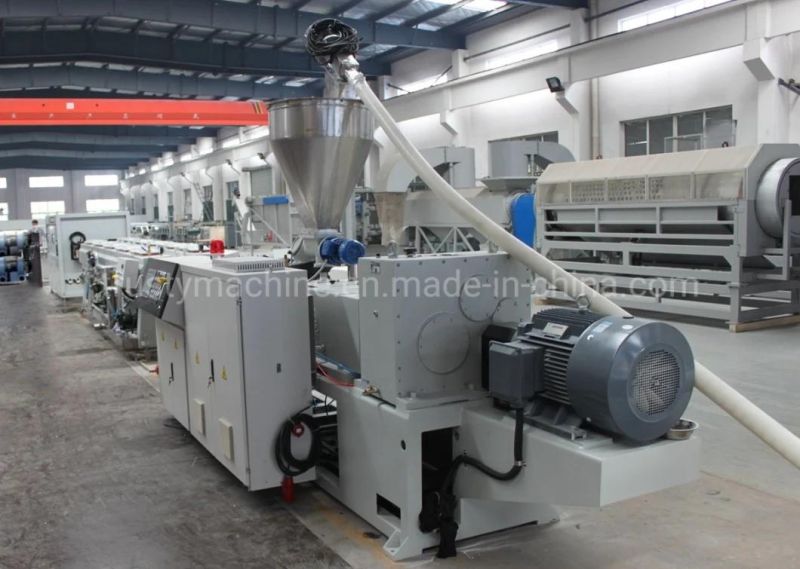 PVC Pipe Machine PVC Double Pipe Extrusion Line Extruder Machine