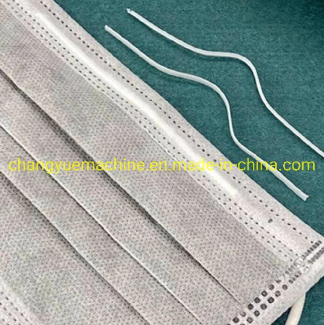 Medical Face Mask Nose Bridge Wire Extrusion Line/Extrusion Machine/Extruder