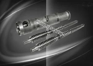 Conical Twin Screw Barrel for Sjsz Extruder 65/132 80/156