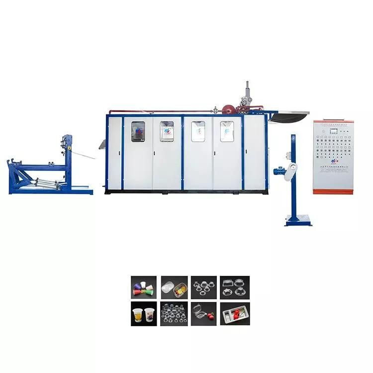 Yc-730 High Speed Fully Automatic Disposable Plastic PP PE Thermoforming Cup Making Machine Price