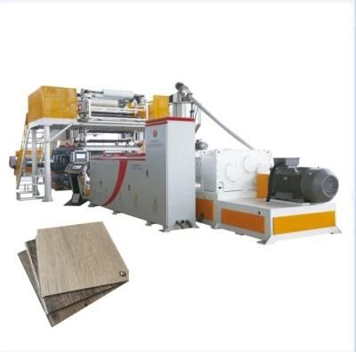 Vinyl Plank Flooring Machine / Spc WPC Lvt Floor Extrusion Line