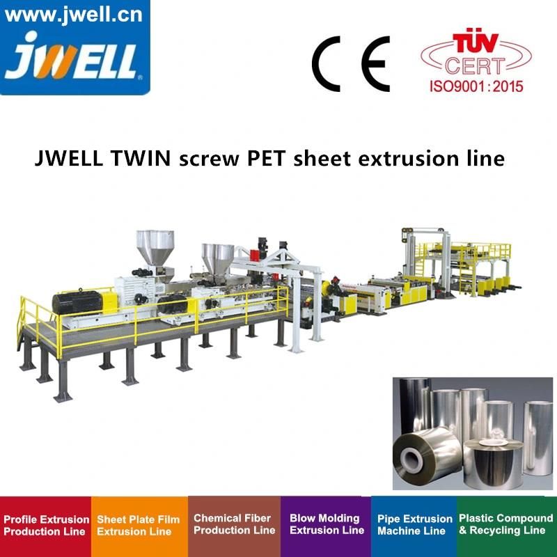 Jwell Pet Sheet Making Machine