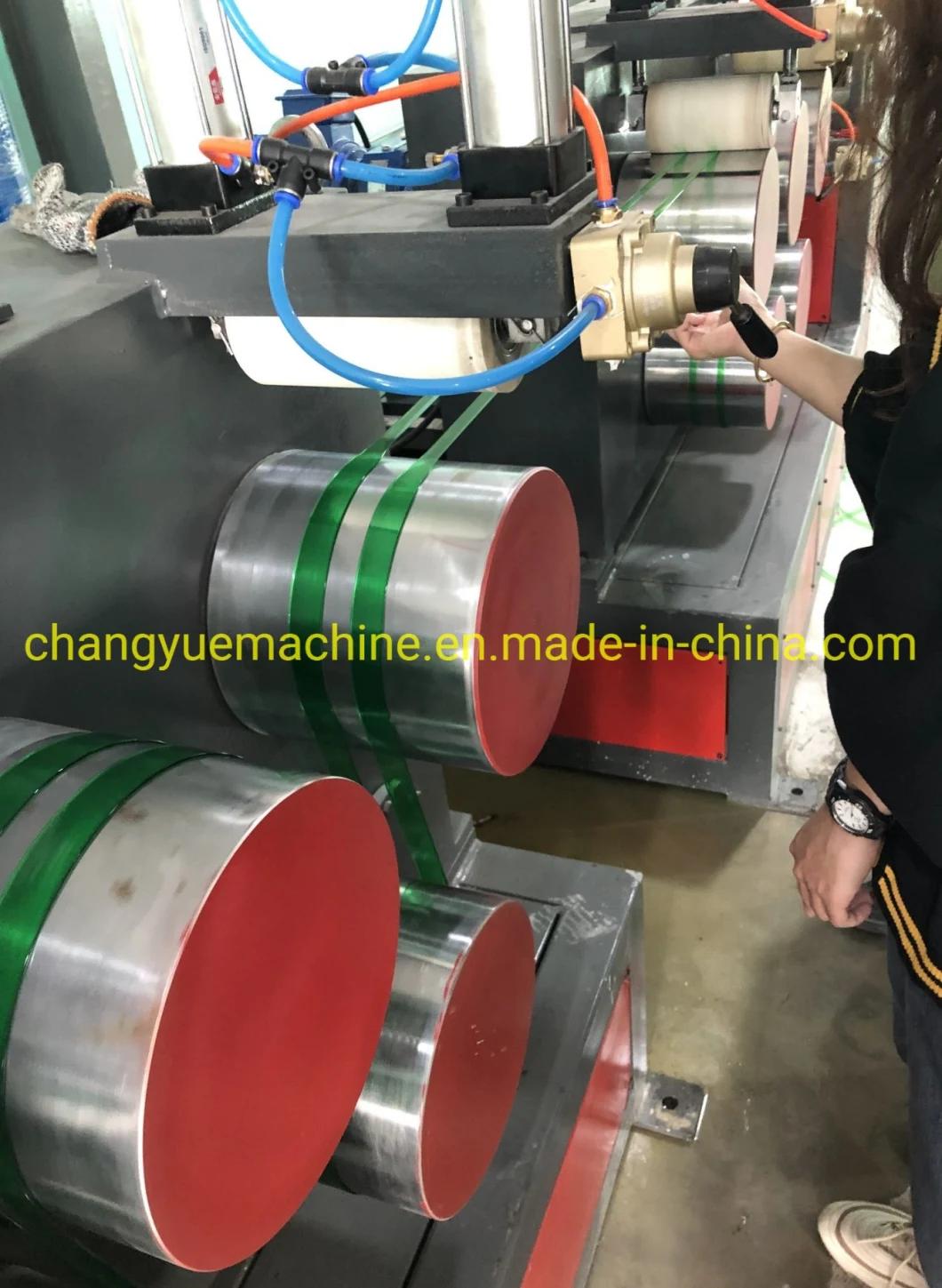 100% Recycled Plastic Pet Packing Strap Band Production Line / Making Machine