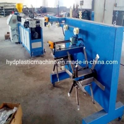 Easy to Operate PVC Plastic Single Wall Corrugated Pipe Extruder Machine