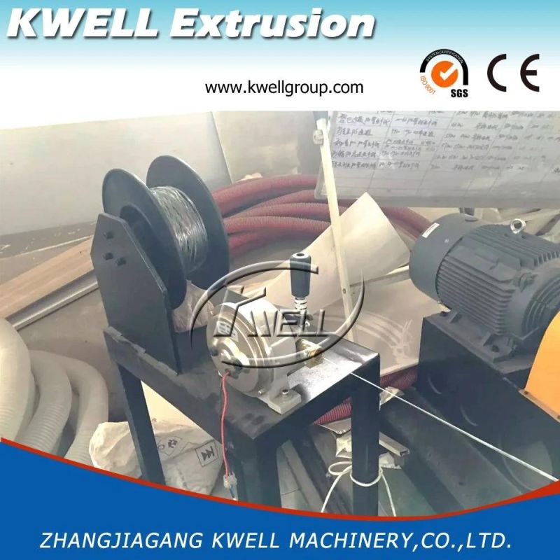 Single Wall Corrugated HDPE Pipe Extruder Machine Manufacturing Process China