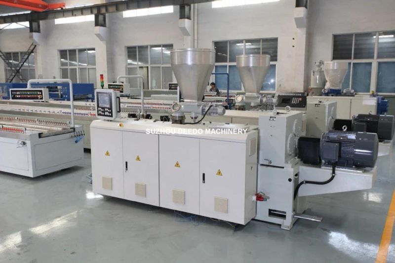PVC WPC Windows and Door Profiles Extrusion Production Line