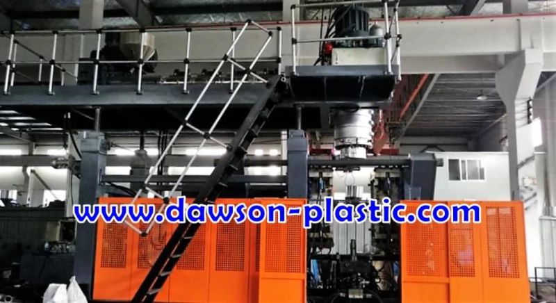 Auto-Deflashing Toggle Type 100L 120L Roadblock Plastic Blow Molding Machine