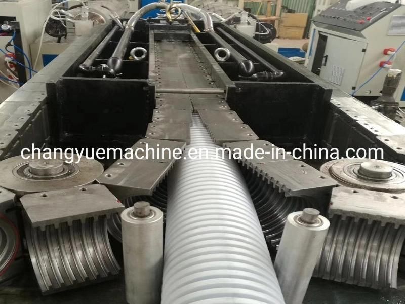 Automatic Fully PVC Single Wall Corrugated Pipe Line