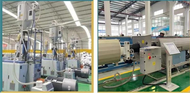 DN200-315mm Large Diameter Pehd Pipe Extrusion Line