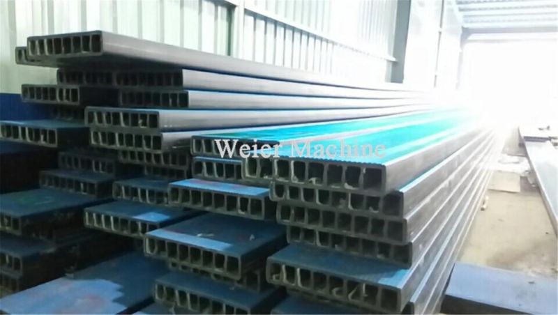 Plastic HDPE PE Profile Extrusion Machine Marine Lake Walking Fishing Pedal Production Line