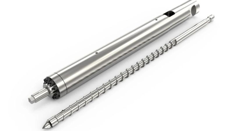 Screw Barrel with Nozzle Tips Torpedo Head Valve for Engel Victory 860/220 Injection Machine