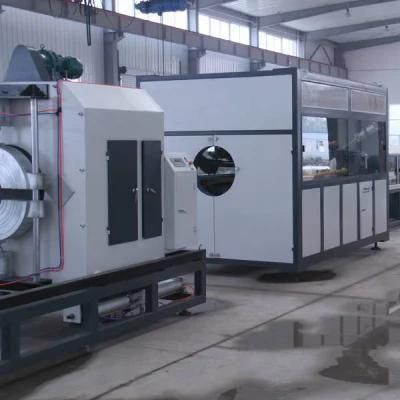 PE Extruder Solid Wall Pipe Extrusion Line