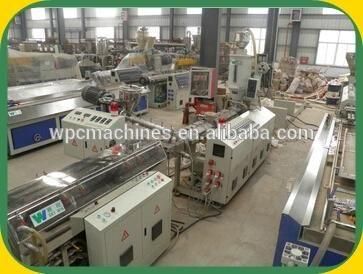 Output 20-40 Kg/Hr Wood Plastic (WPC) Co-Extrusion Machine