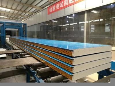 Economic Discontinuous PU Sandwich Panel Production Line