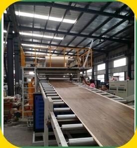 PVC Vinyl Floor Extrusion Production Line