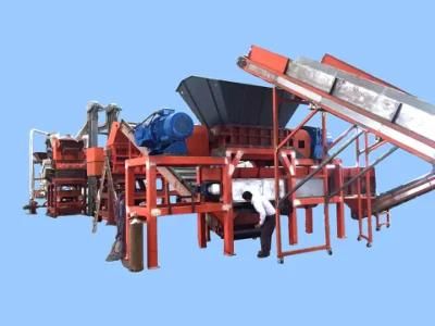 Pet Double Shaft Shredder Production Line