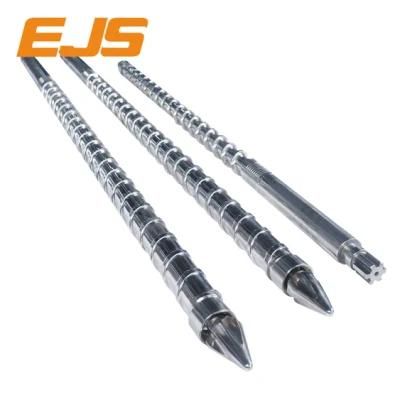 Huarong 150t 48mm Bimetallic Injection Screw and Barrel for Nylon with 40% Glassfiber