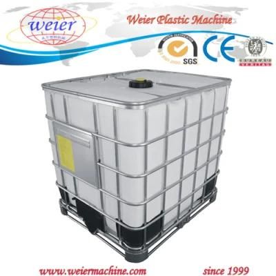 HDPE PE IBC Tank 220L Double Ring 1000L 2000L 2 Layers Water Tank Blow Molding Machine