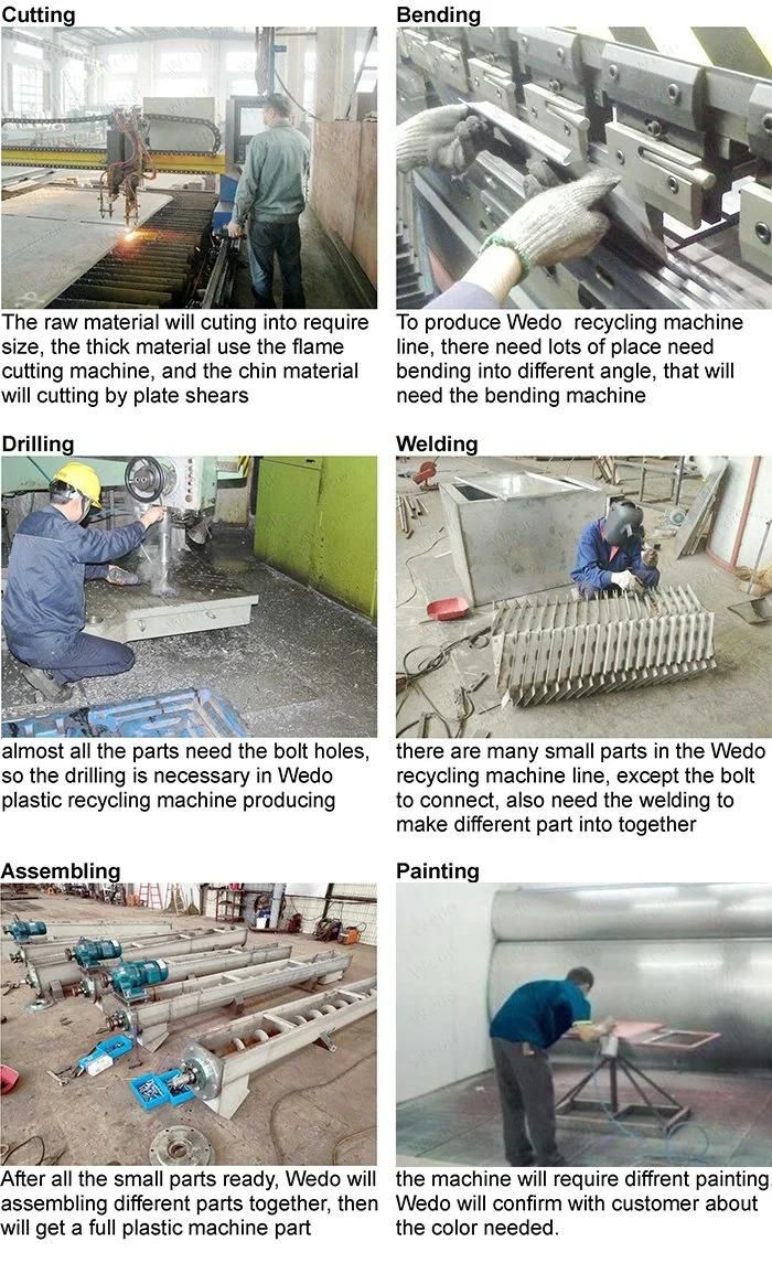 2022 1000kg/Hr Waste Plastic Bottle/Container/Barrel PP PE Recycling Washing Line