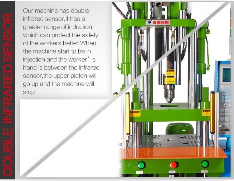 IEC Female Male Computer PVC Cable Plug Injection Moulding Machine