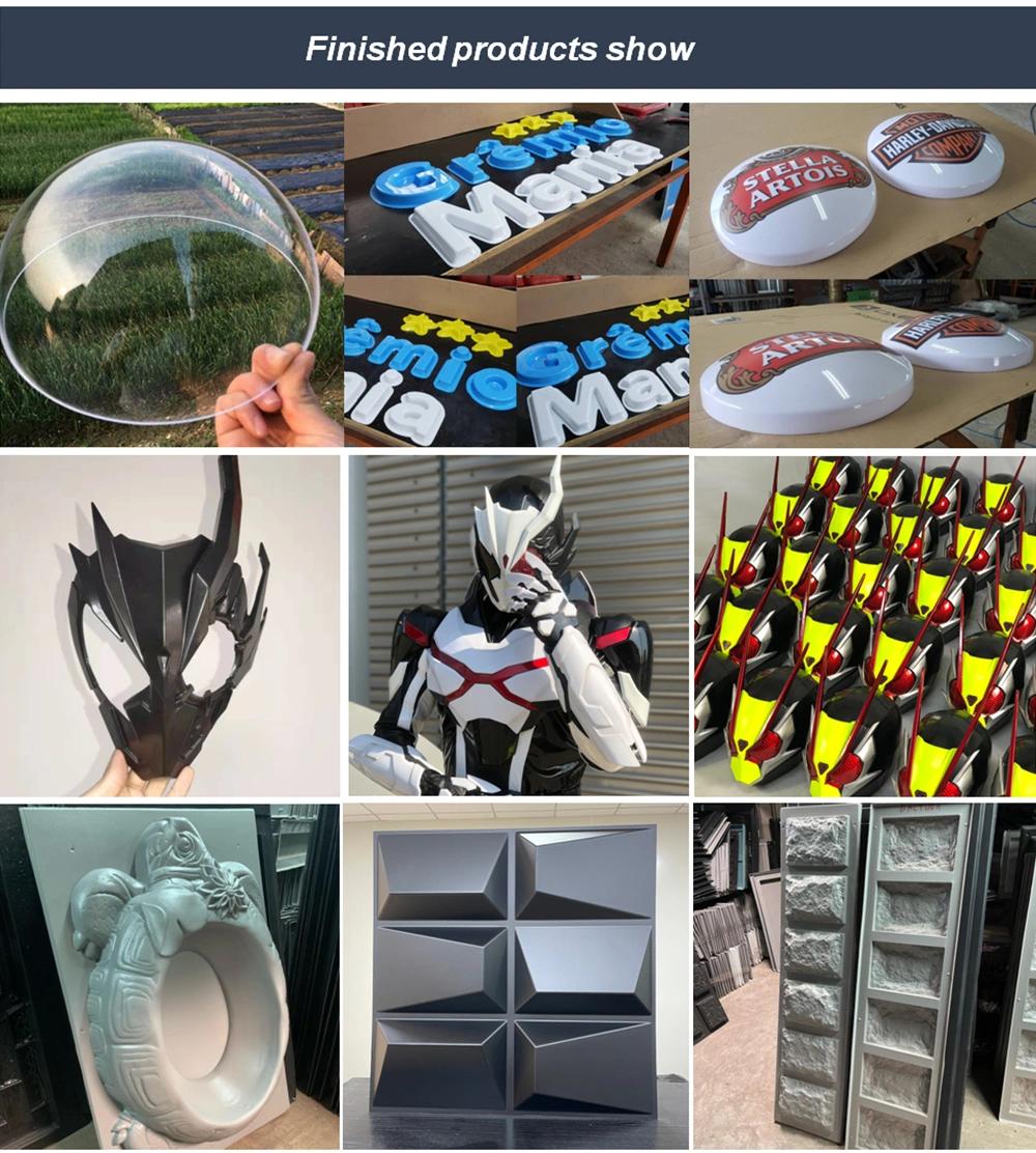 ABS, PVC, PMMA, PC, Pet Plastic Letters and Packing Vacuum Former Machine for Sale