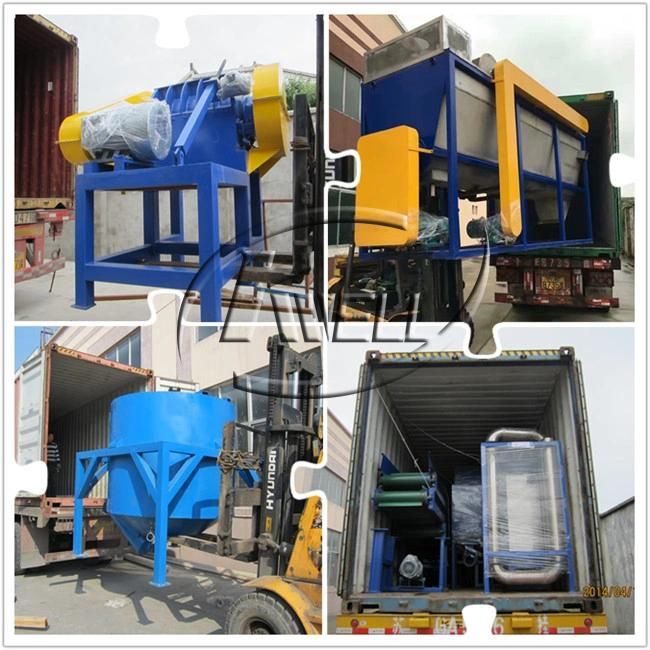 PSF Pet Bottle Scraps Flake Hot Prewashing Recycling Machine Kwell Group China