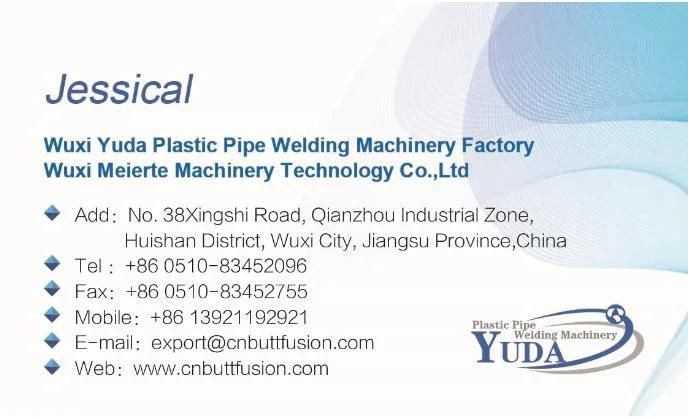 HDPE Poly Pipe Butt Fusion Machine for Piping System