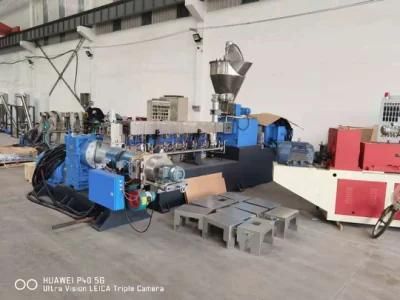 Plastic Pellet Polymer Compounding Parallel Co-Rotating Twin Screw Extruder Price