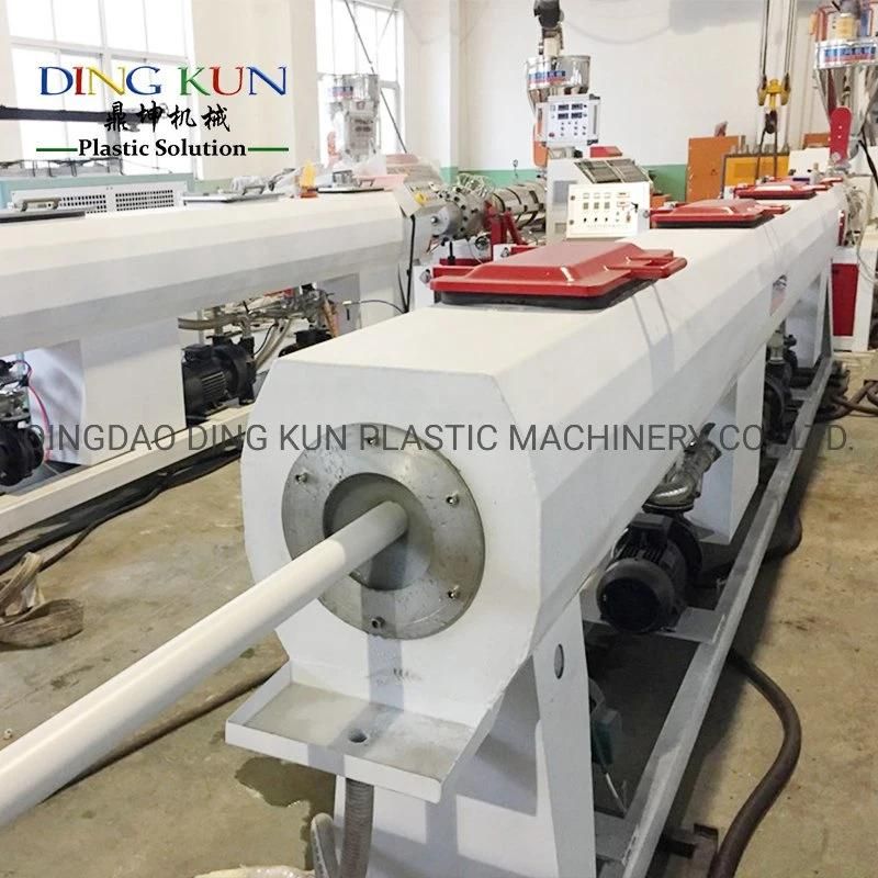 PVC Plastic Double Pipe Machine