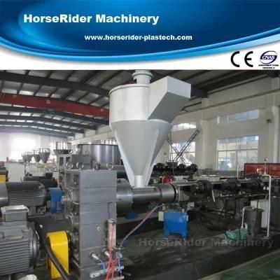 Double Stage Plastic Granules Making Machine