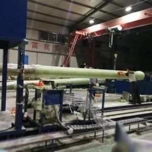Automatic Controlled FRP GRP Fiber Glass Filament Pipe Winding Making